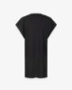 Abito Corto In Jersey Smanicato • Nero