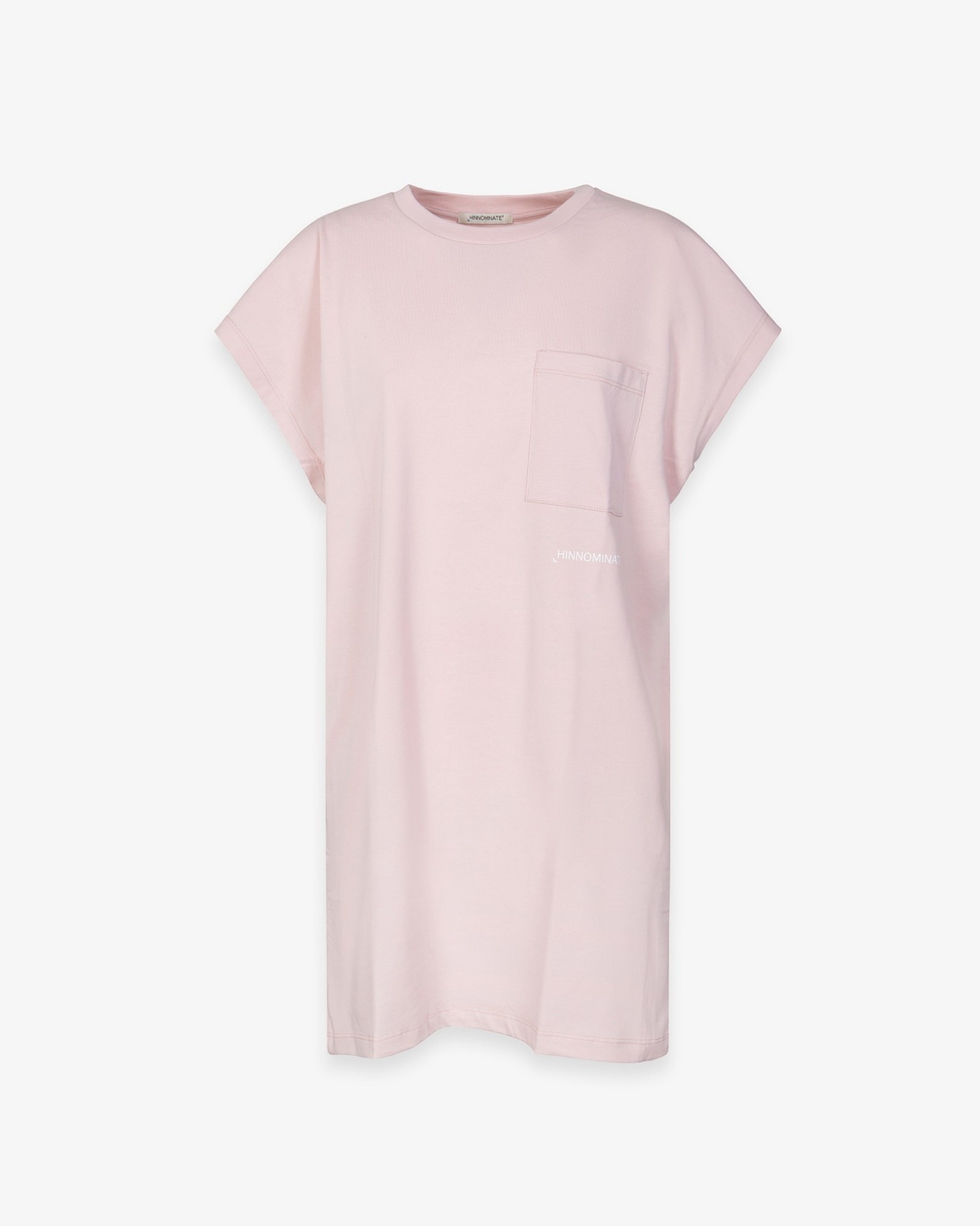 Abito Corto In Jersey Smanicato • Nude