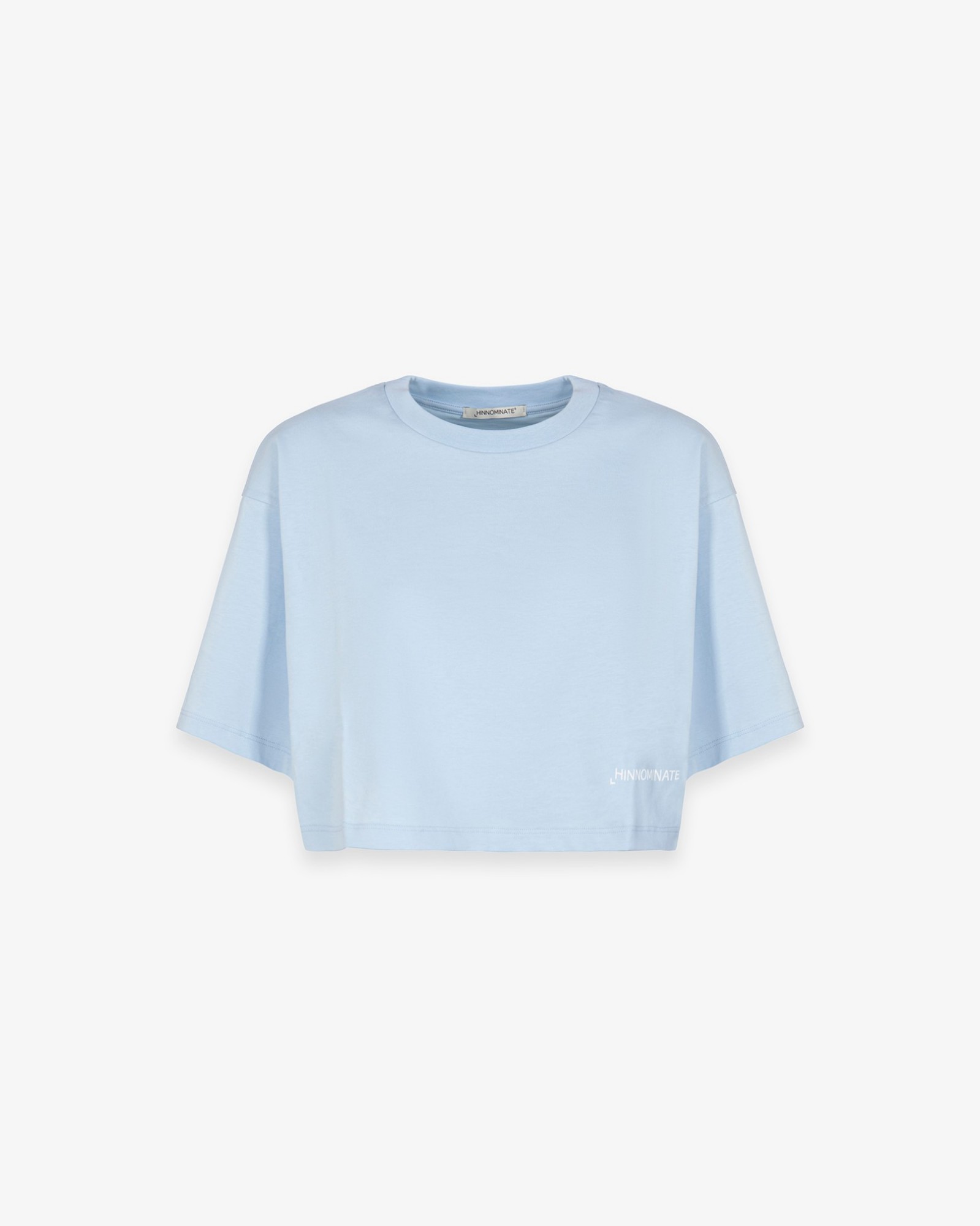 Crop Top In Jersey A M/M Basico • Azzurro Pastello