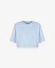 Crop Top In Jersey A M/M Basico • Azzurro Pastello