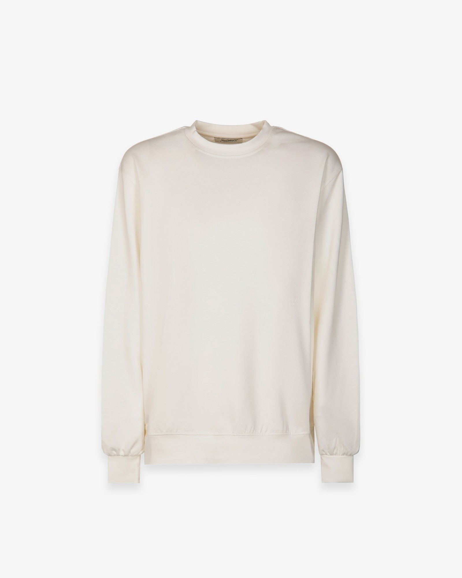 Felpa Paricollo In Viscosa • Off White