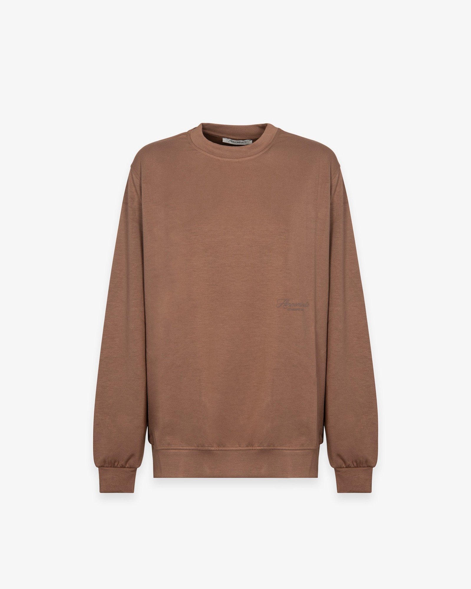 Felpa Paricollo In Viscosa • Nero