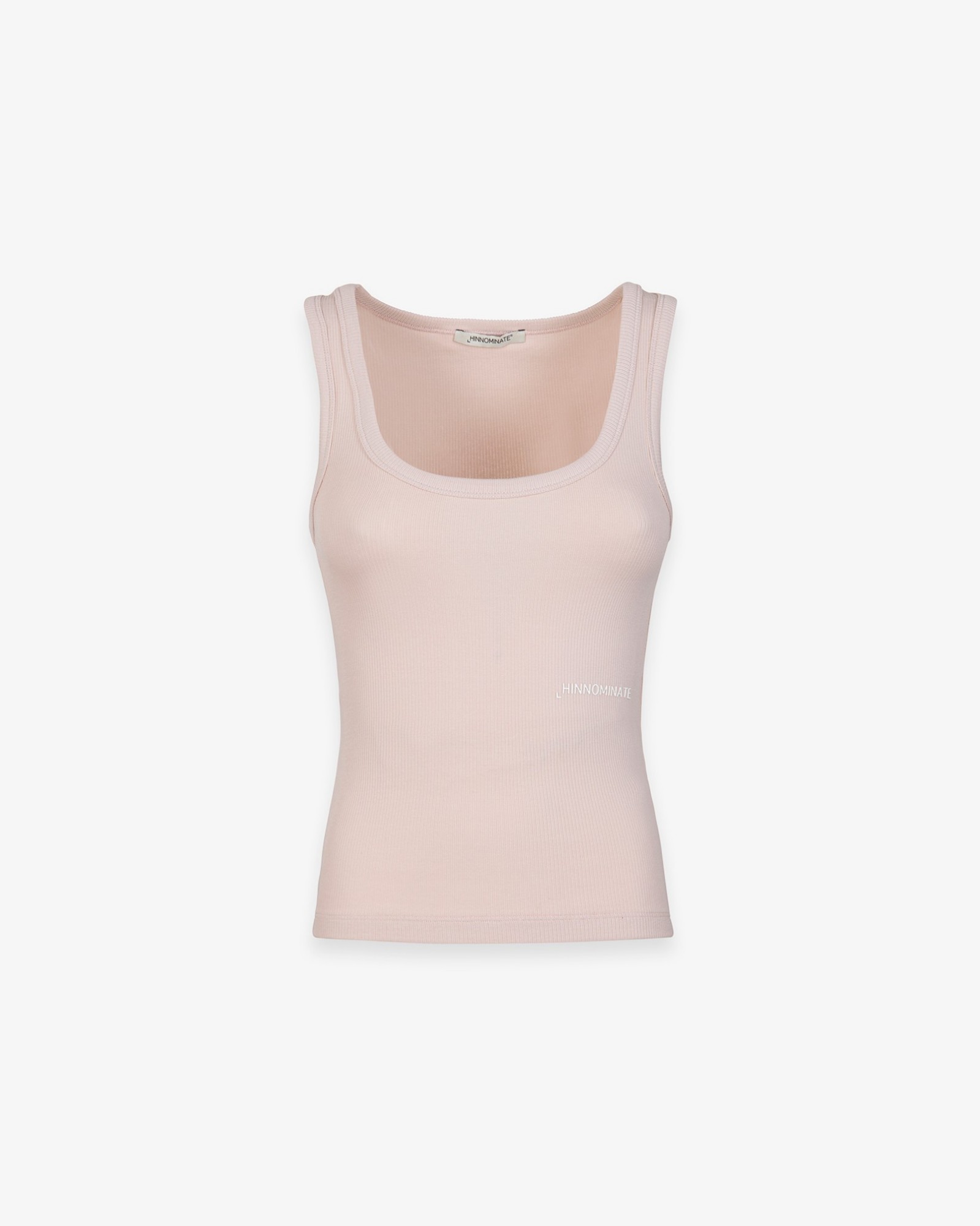 Canotta In Costina Con Scollo Rotondo • Nude