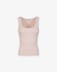Canotta In Costina Con Scollo Rotondo • Nude