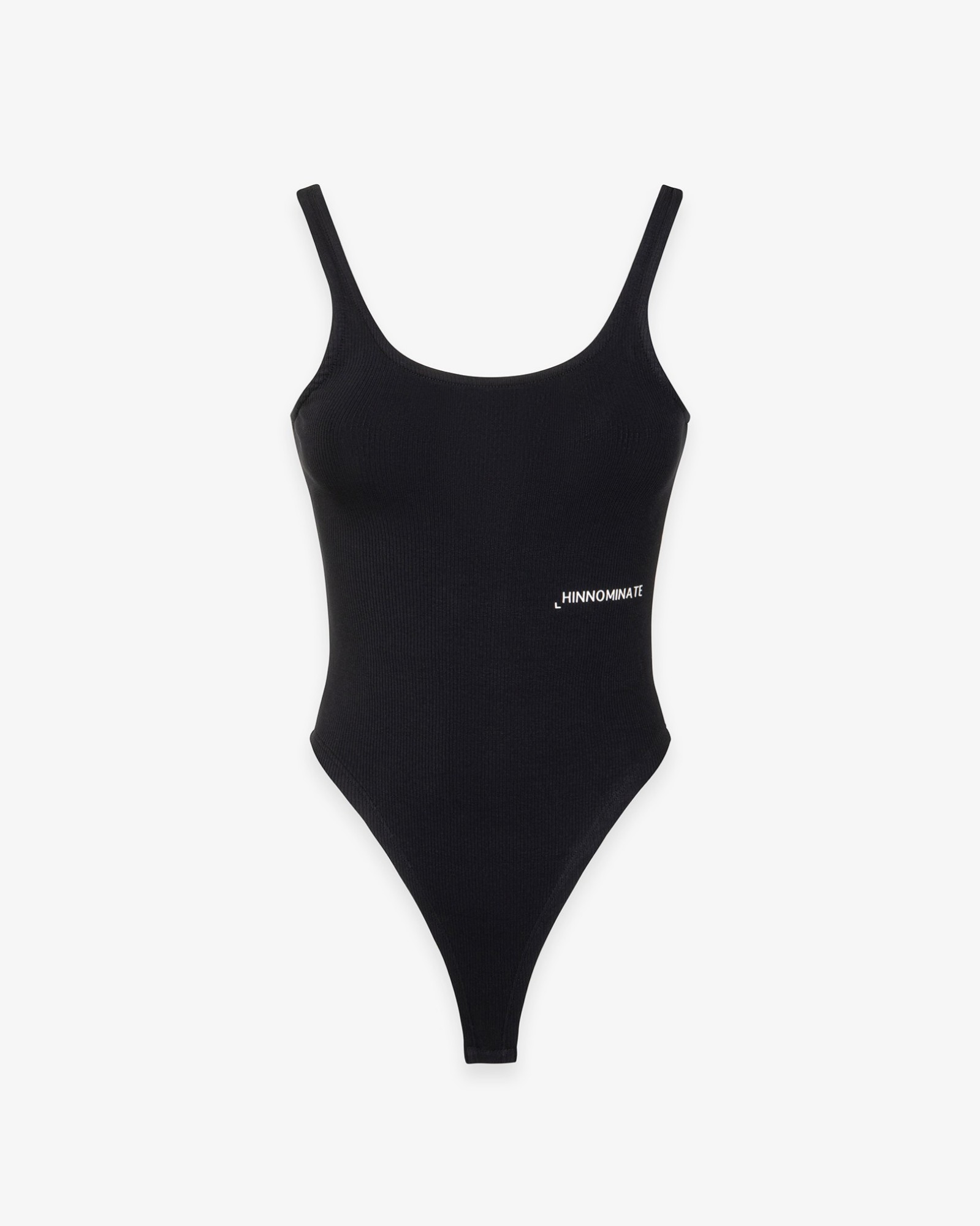 Body A Canotta In Costina • Nero