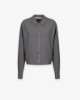 Giubbino Corto All Zip • Grigio Melange