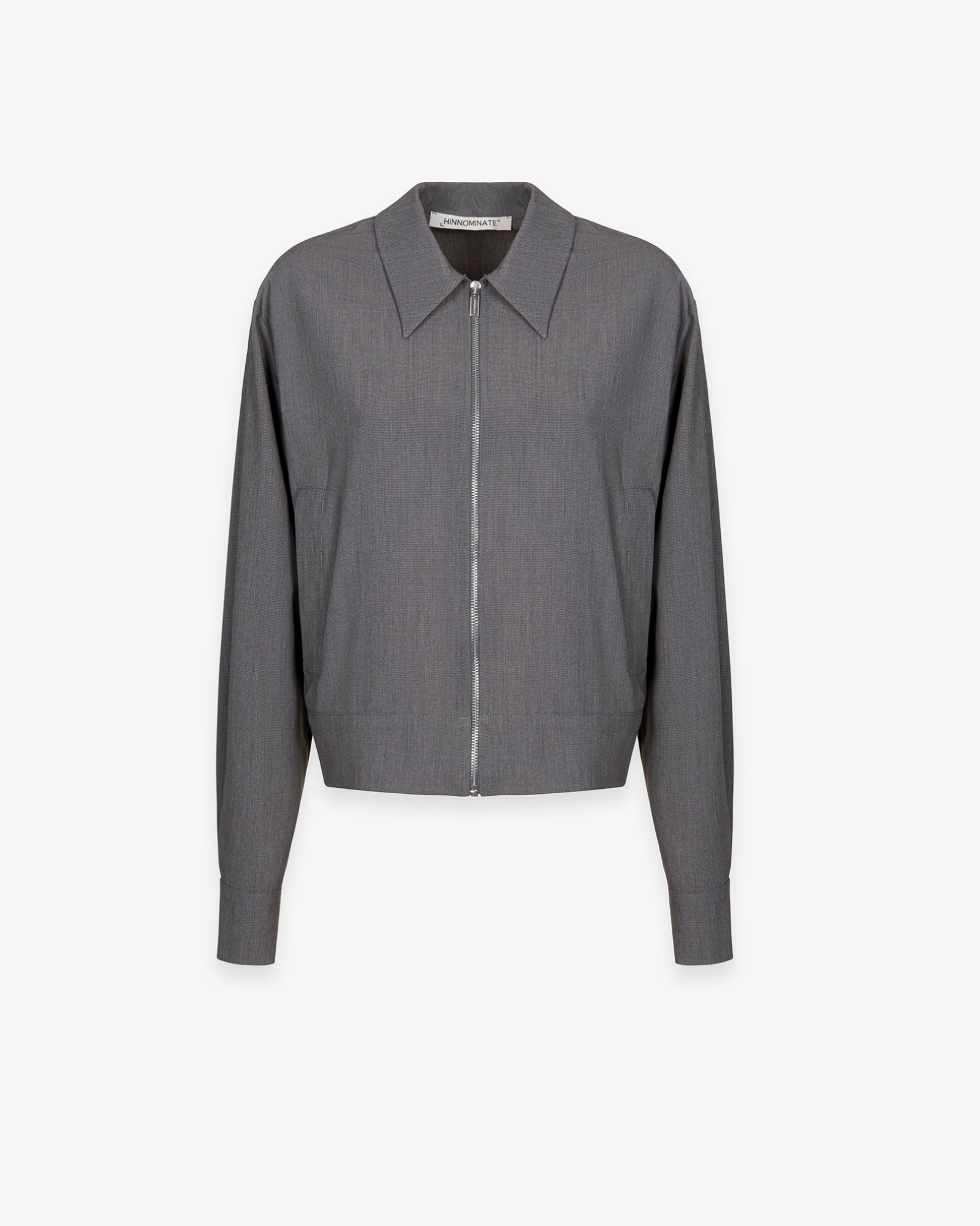 Giubbino Corto All Zip • Grigio Melange