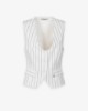 Gilet Gessato • Off White