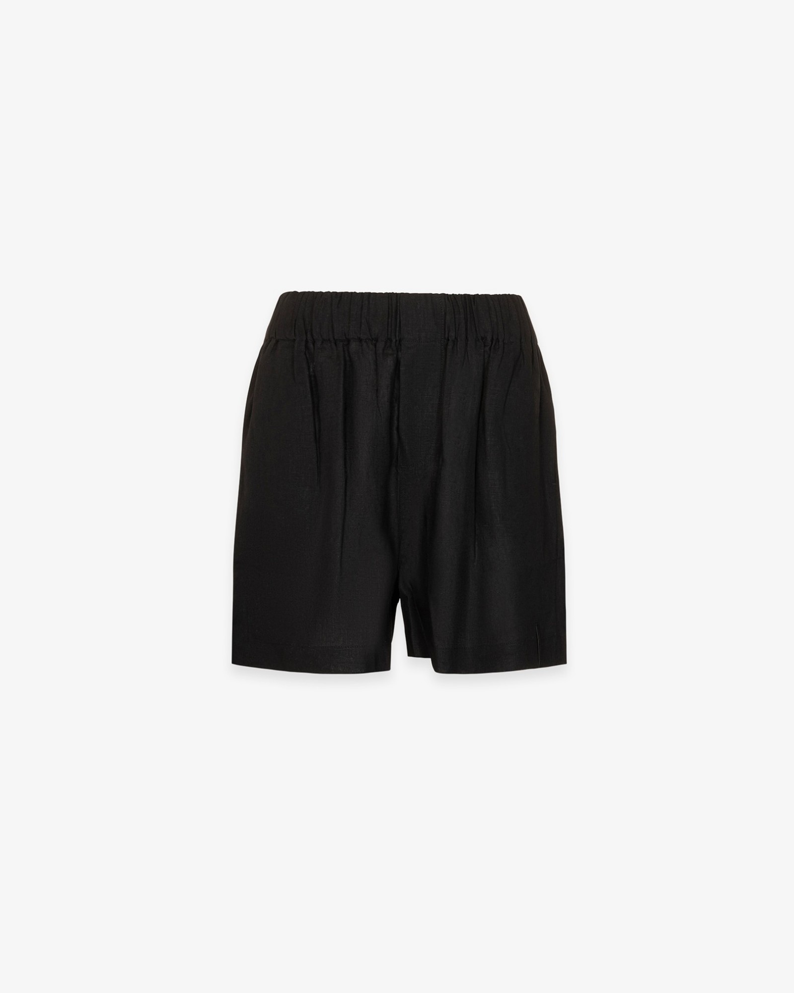 Shorts In Lino • Nero