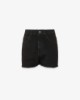 Short In Bull Denim • Nero