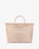 Borsa In Canvas Grande • Nude
