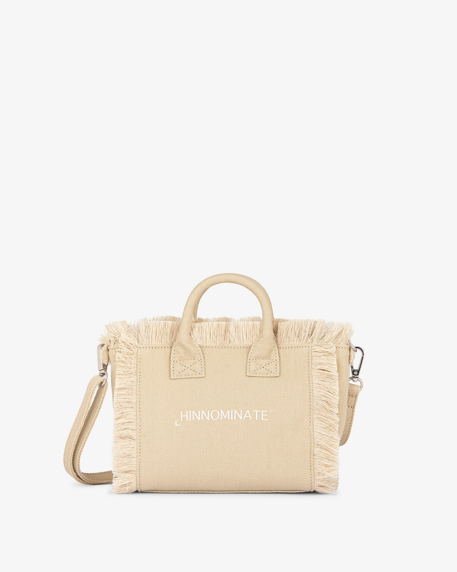 Borsa In Canvas Piccola • Beige