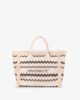 Borsa In Canvas Grande • Off White