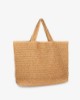 Borsa In Rafia Grande • Naturale