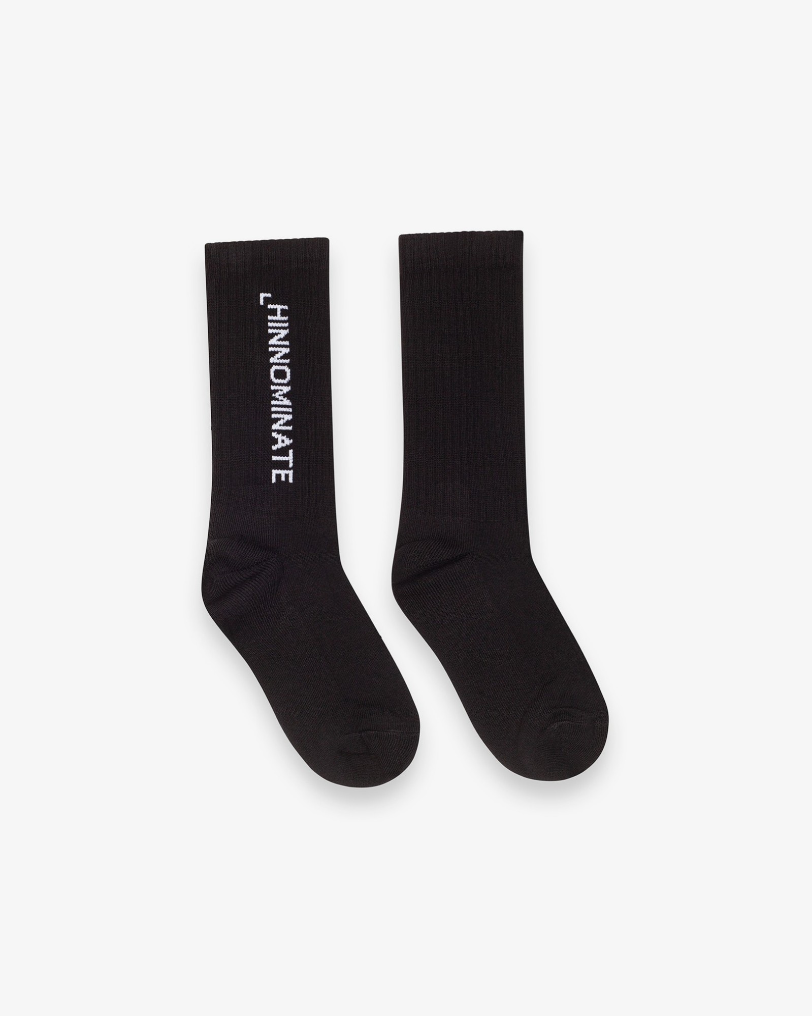 Calze Con Intarsio In Verticale • Nero