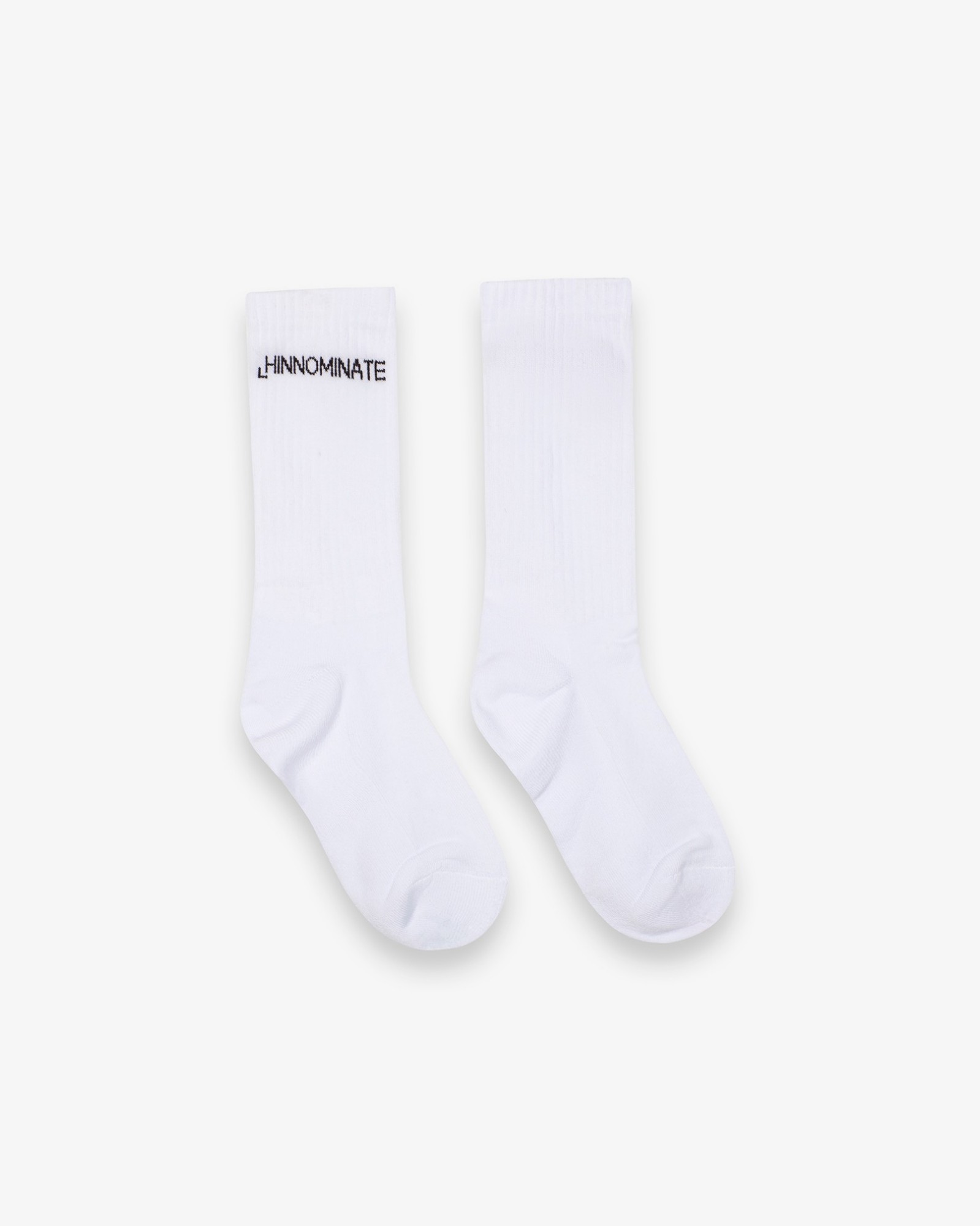 Calze Con Intarsio In Orizzontale • Bianco Ottico