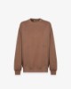 Picture of Viscose Crew Neck Sweatshirt • Moka