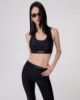 Top Fitness In Lycra Opaca • Nero