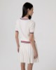 Polo M/M In Maglia Con Collo E Fondo Maniche Smacchinati • Off White