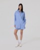 Camicia In Cotone Rigata Over • Azzurro