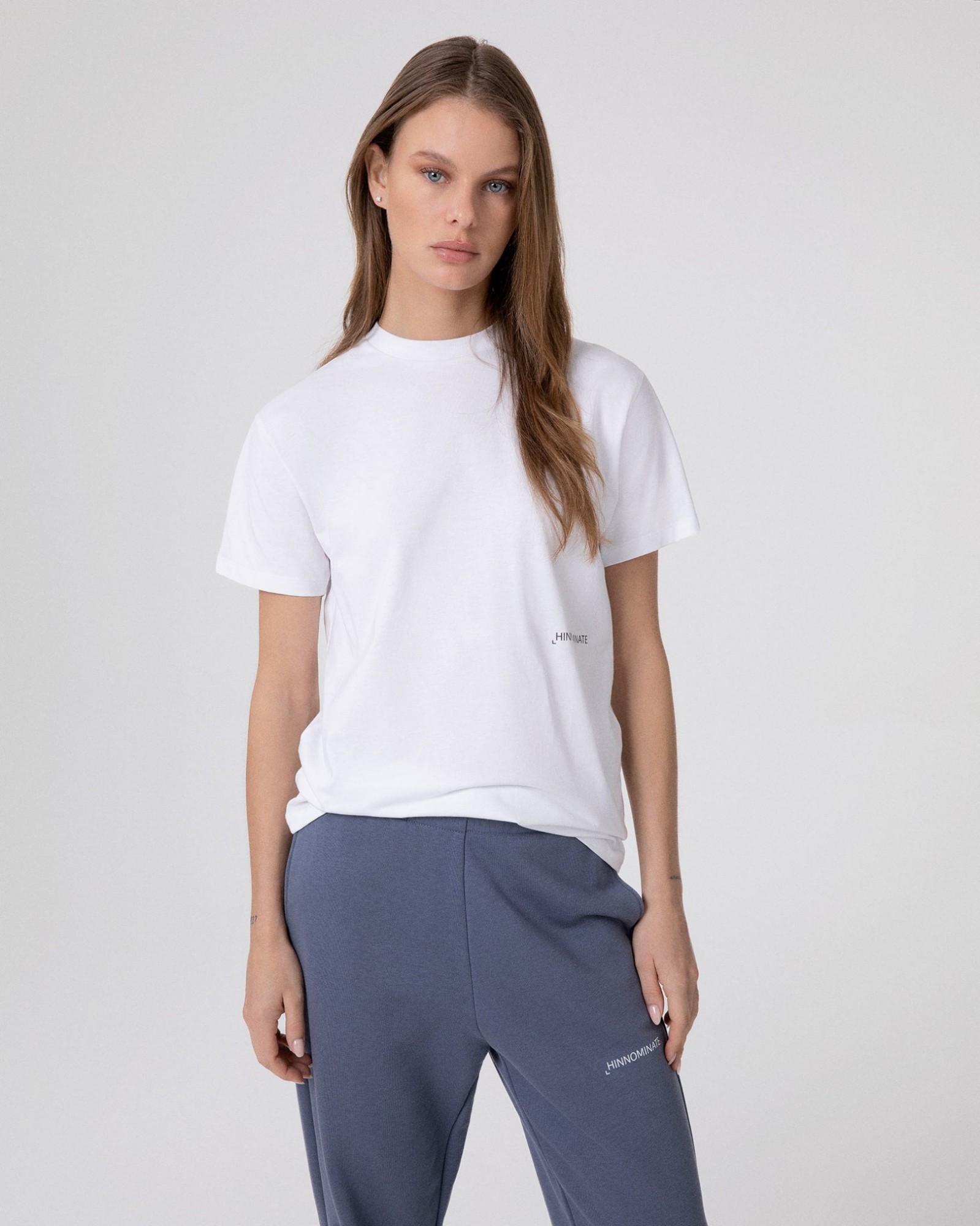 T-Shirt In Jersey Con Stampa • Bianco Ottico