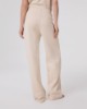 Pantalone A Palazzo In Felpa • Beige