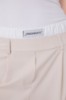 Pantalone Morbido Con Elastico E Boxer In Vita • Beige