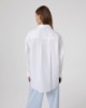 Camicia In Cotone Over • Bianco