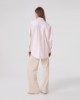 Camicia In Cotone Over • Nude