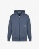 Felpa Cappuccio Fullzip Con Stampa • Grigio Venere