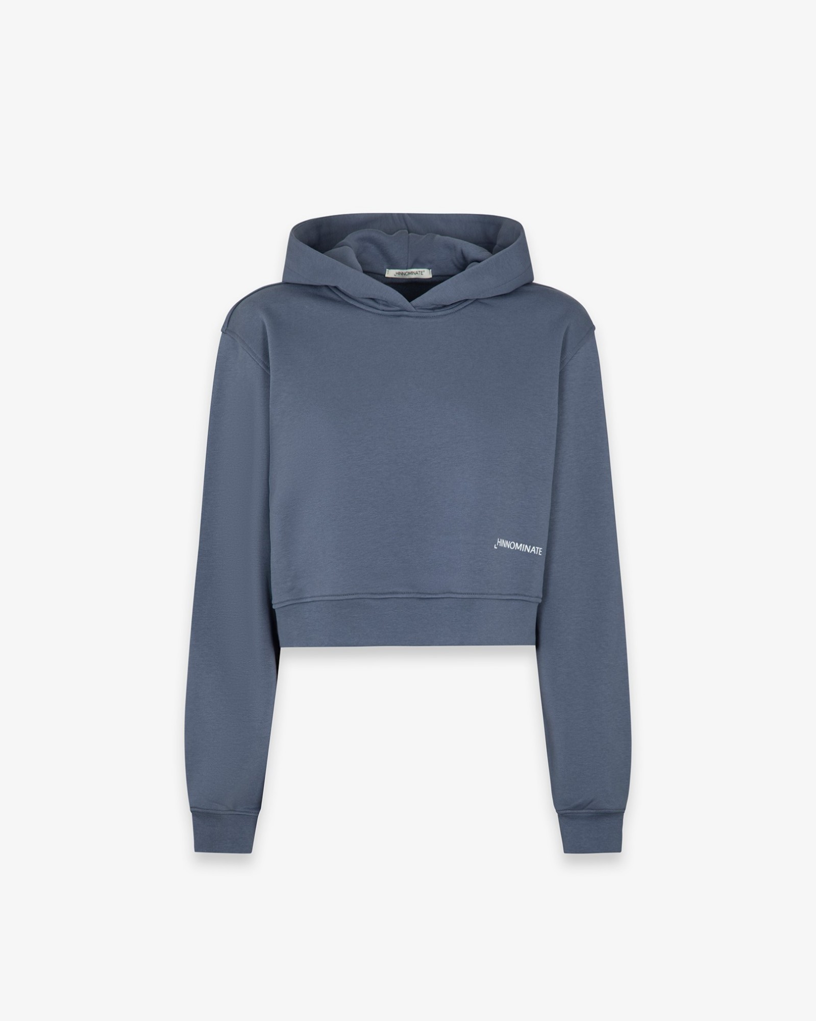 Felpa Corta Cappuccio Basica • Grigio Venere