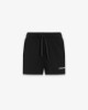Shorts Corto In Felpa Con Spacchetti Laterali • Nero