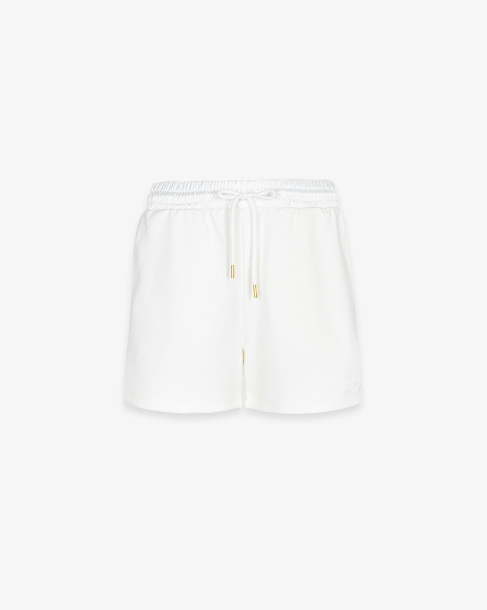 Short In Viscosa Con Inserti In Raso • Off White