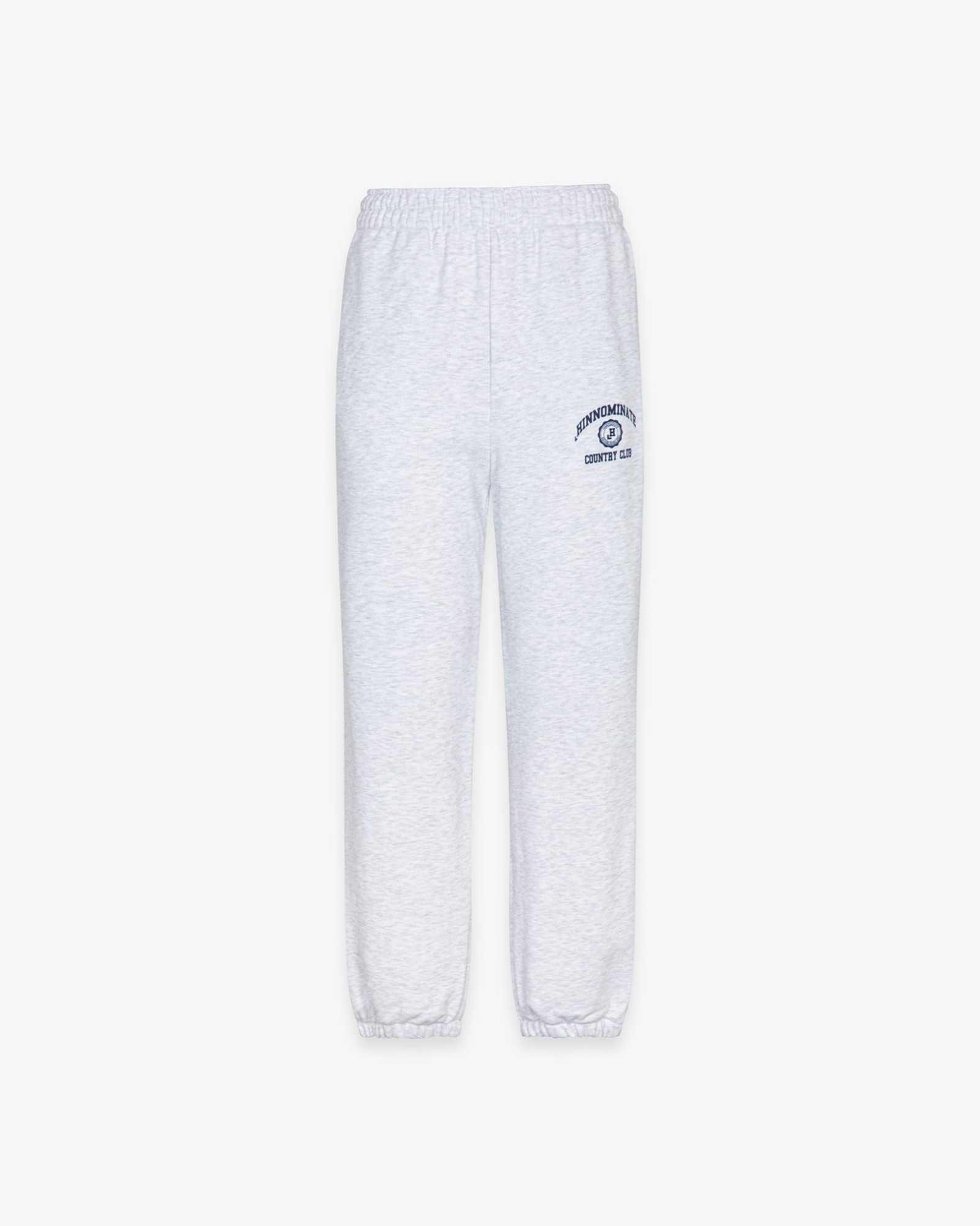 Pantalone In Felpa Over Con Elastico Al Fondo • Grigio Melange Sbiancato