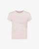 T-Shirt In Bielastico Con Fianchi Arricciati • Nude