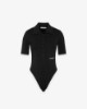 Polo A Body In Bielastico • Nero