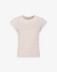 T-Shirt Mezza Manica In Costina • Nude