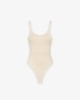 Body A Canotta In Costina • Beige