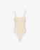 Body A Canotta In Costina • Beige