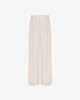Pantalone Over Con Pences • Beige