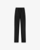 Pantalone Dritto Con Pences Con Cinto Logato • Nero