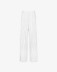 Pantalone Gessato Over Con Pences • Off White