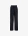 Pantalone Gessato Over Con Pences E Coulisse • Blu