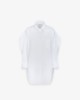 Camicia In Cotone Over • Bianco