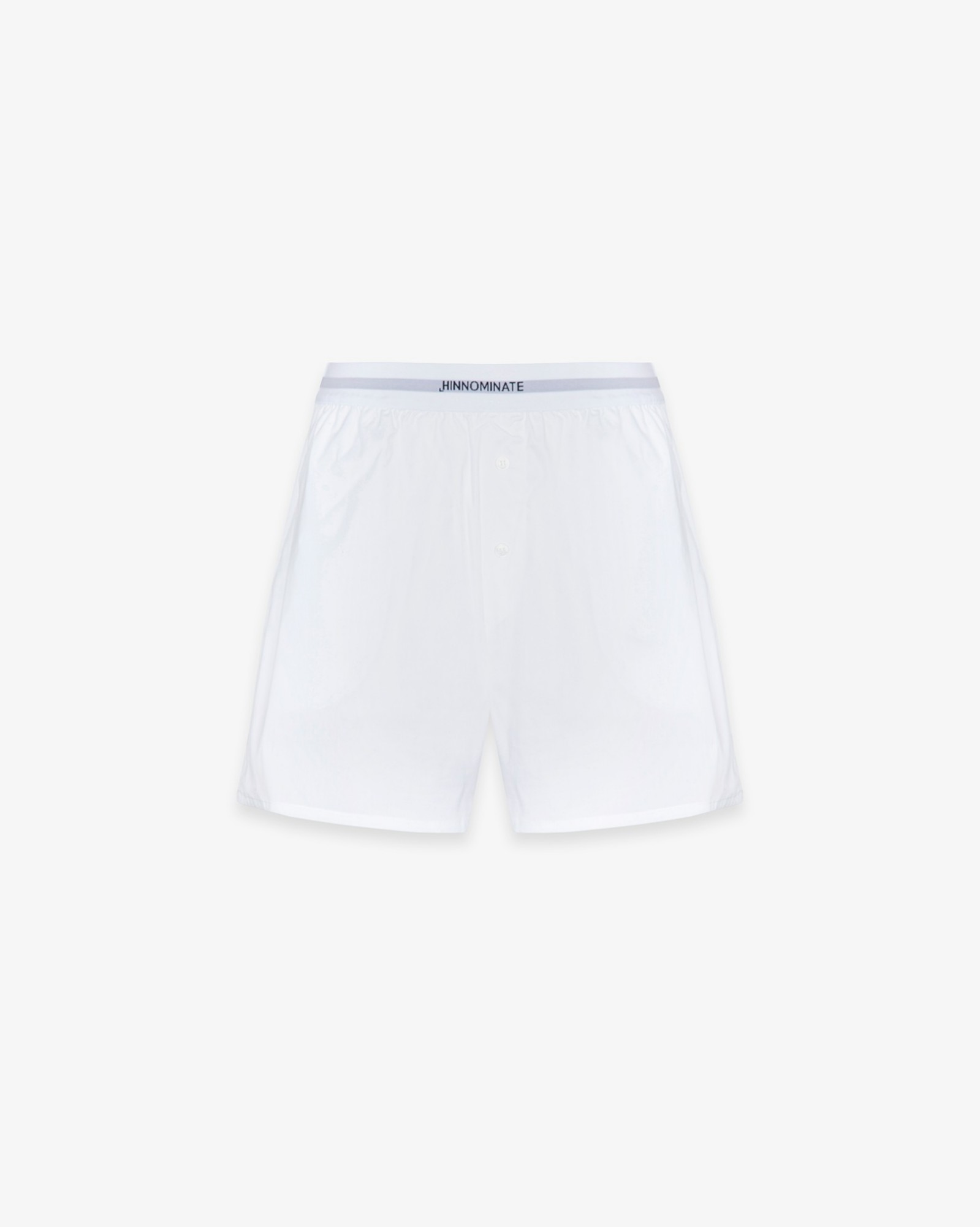 Bermuda In Cotone Con Elastico In Vita Logato • Bianco