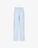 Pantalone Dritto In Cotone • Azzurro
