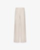Picture of Soft trousers with elastic waist and boxer shorts • Beige