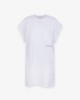 Immagine di Abito Corto In Jersey Smanicato • Bianco Ottico