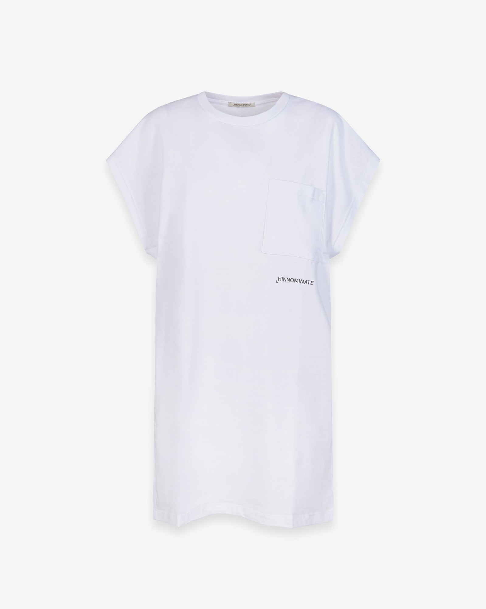 Immagine di Abito Corto In Jersey Smanicato • Bianco Ottico