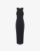 Picture of Long Ribbed Tank Dress • Black